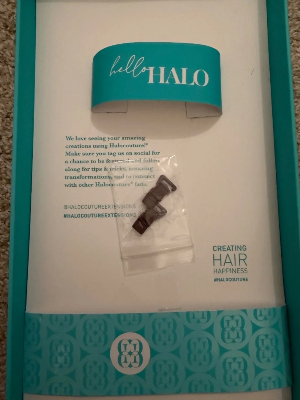 Halo Couture, 18in. human hair extensions